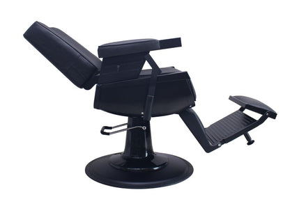 KARMA BRISBANE BARBER CHAIR BLACK & BLACK