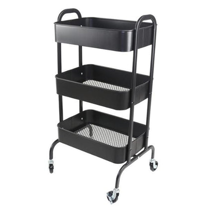 Cupid Black Hairdressing Beauty Trolley