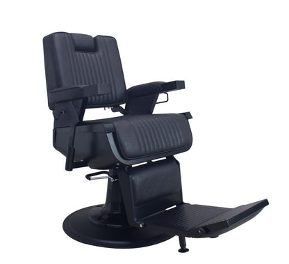KARMA BRISBANE BARBER CHAIR BLACK & BLACK