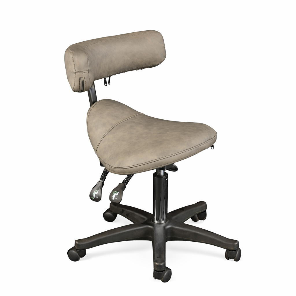 Karma Davenport Saddle Stool - Asstd Colours
