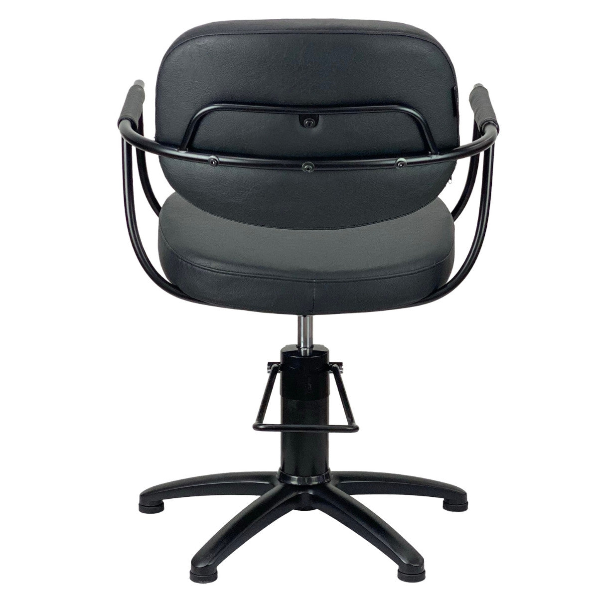 Chelsea Black Upholstery - Black Frame Styling Chair - Hydraulic
