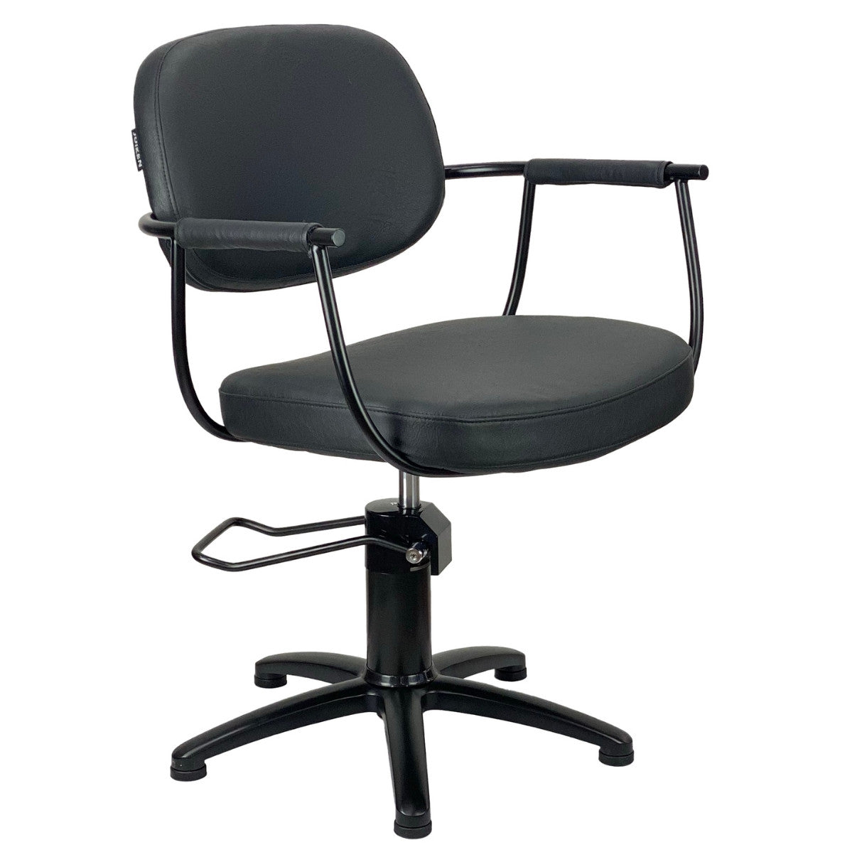 Chelsea Black Upholstery - Black Frame Styling Chair - Hydraulic