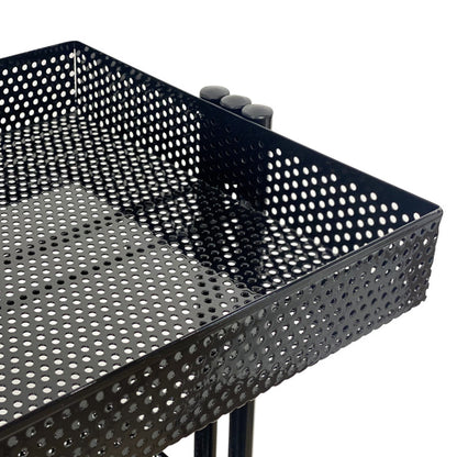 Clem Black Hairdressing Beauty Trolley
