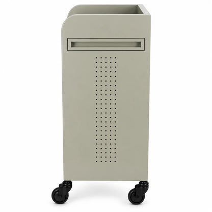 Fusion Oyster 4 Drawer Hairdressing Beauty Trolley - Click'n Clean Castor Wheels