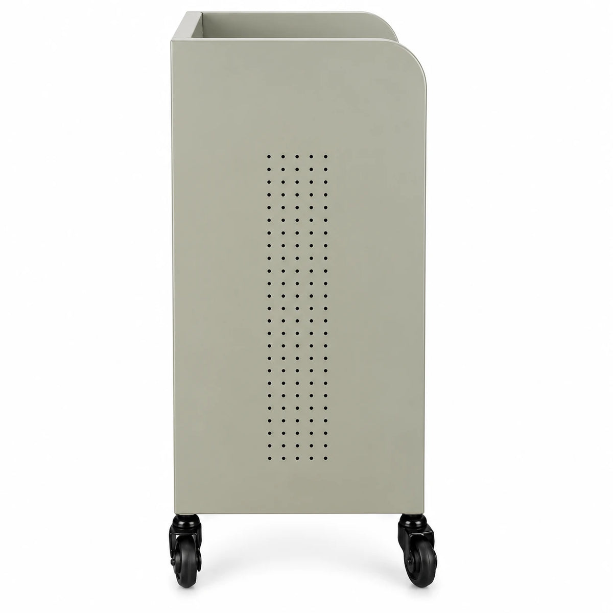 Fusion Oyster 4 Drawer Hairdressing Beauty Trolley - Click'n Clean Castor Wheels