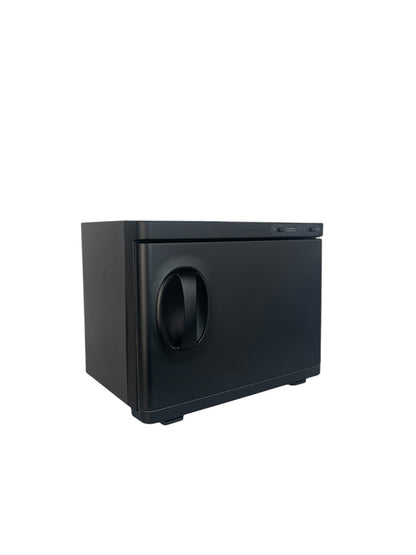 Karma Hot Towel Cabinet 24L Black - Adjustable Temperature Control
