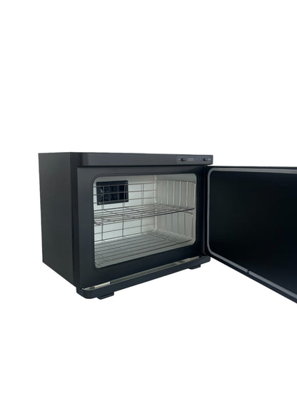 Karma Hot Towel Cabinet 24L Black - Adjustable Temperature Control