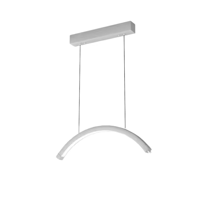 Karma LED 28″ Ceiling Mounted Lamp Black