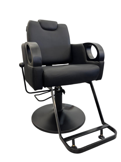 Karma Tumut Reclining Salon, Barber & Beauty Chair Black