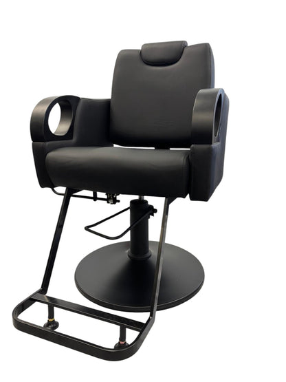 Karma Tumut Reclining Salon, Barber & Beauty Chair Black