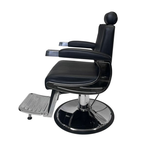 KARMA MT ISA BARBER CHAIR BLACK & CHROME