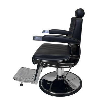 KARMA MT ISA BARBER CHAIR BLACK & CHROME