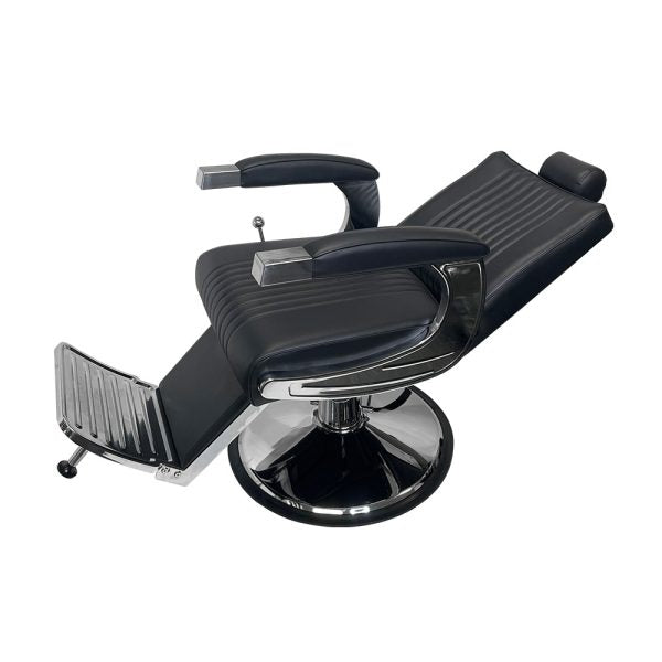 KARMA MT ISA BARBER CHAIR BLACK & CHROME