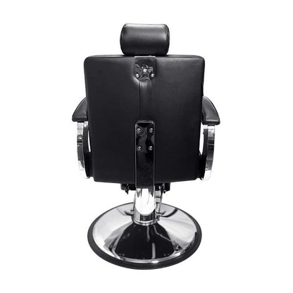 KARMA MT ISA BARBER CHAIR BLACK & CHROME