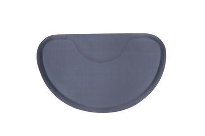 Karma Anti Fatigue Mat Semi Circular Thick for Barber Chair Black