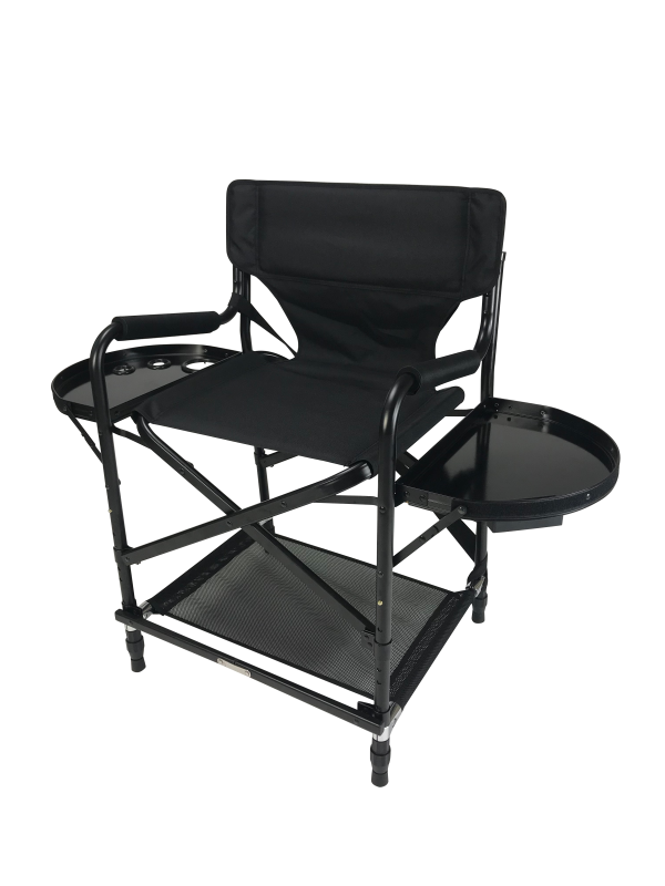 Karma Greenacre Height Adjustable Portable Makeup Chair with Headrest