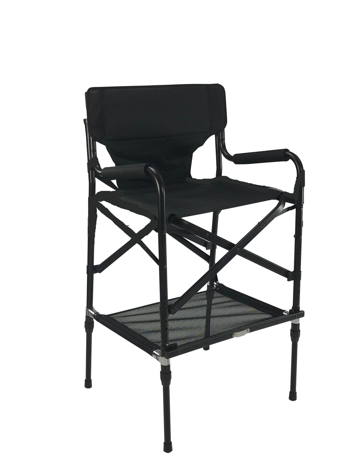 Karma Greenacre Height Adjustable Portable Makeup Chair with Headrest