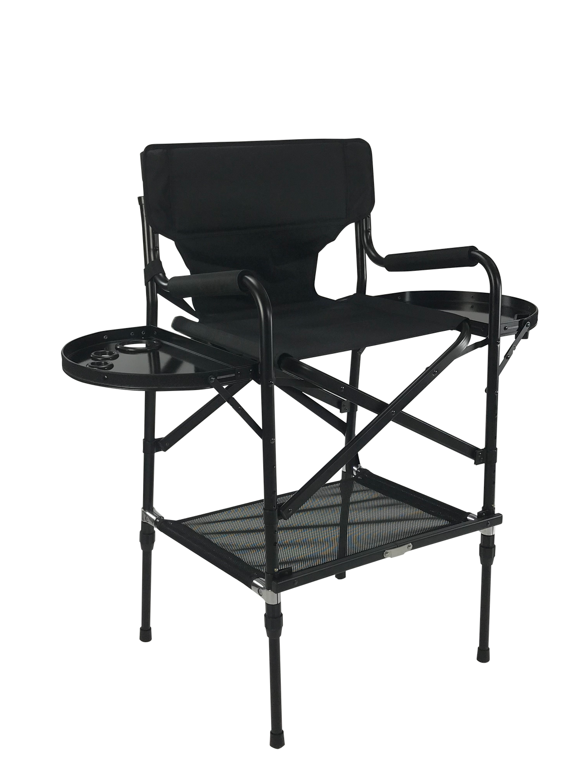 Karma Greenacre Height Adjustable Portable Makeup Chair with Headrest