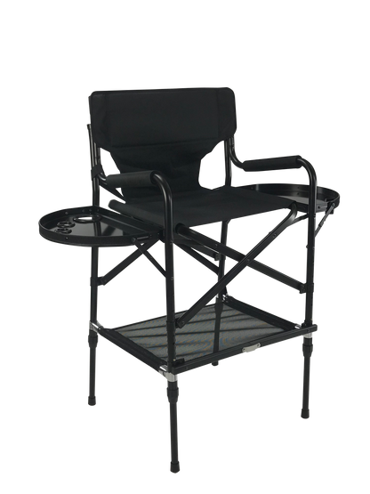 Karma Greenacre Height Adjustable Portable Makeup Chair with Headrest