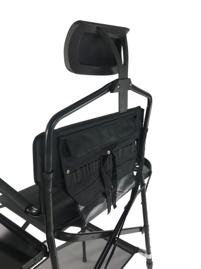 Karma Greenacre Height Adjustable Portable Makeup Chair with Headrest