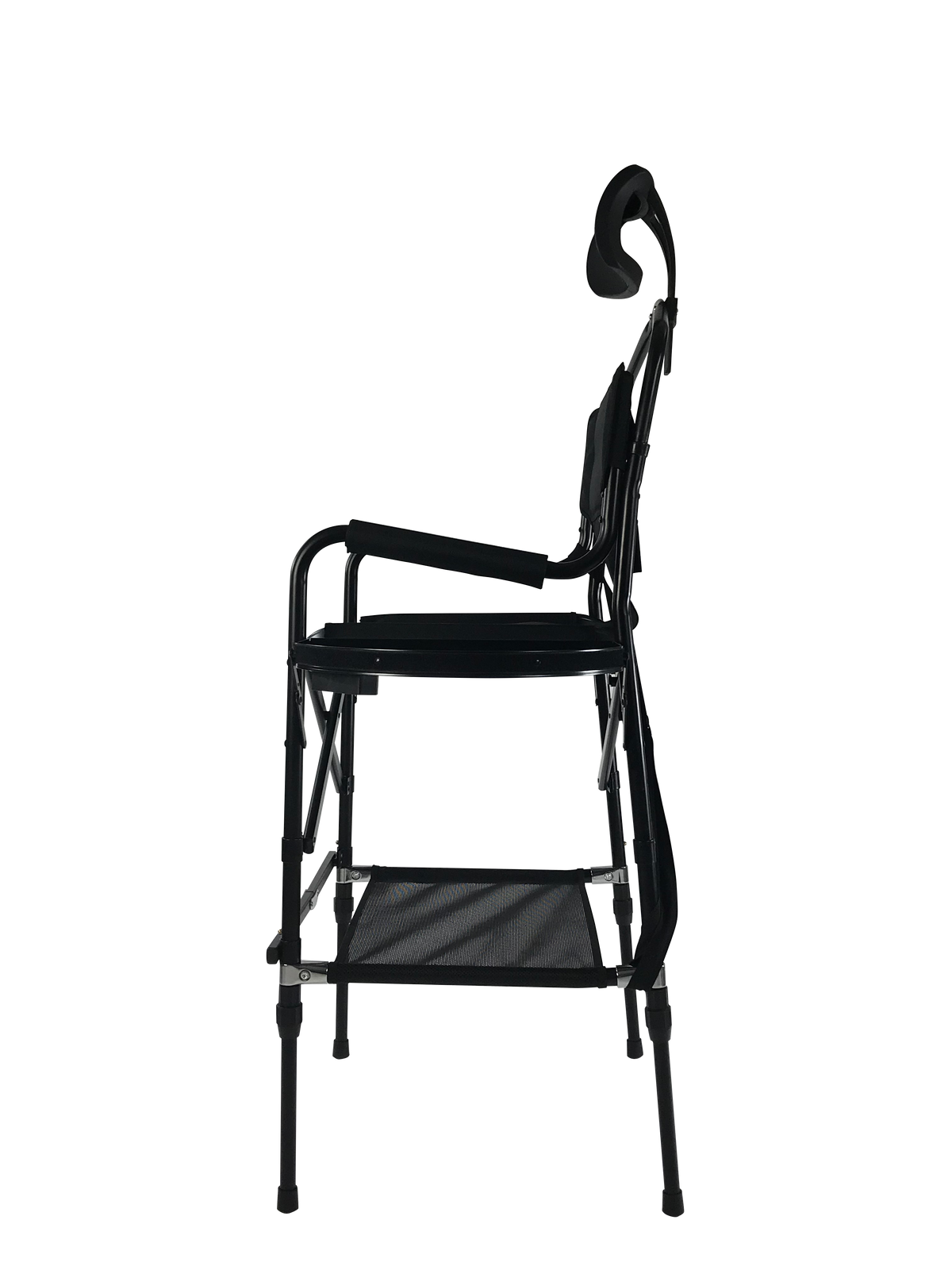Karma Greenacre Height Adjustable Portable Makeup Chair with Headrest