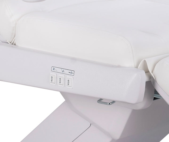 KARMA CHRISTCHURCH FULL ELECTRIC TREATMENT TABLE, BEAUTY, LASER BED WHITE