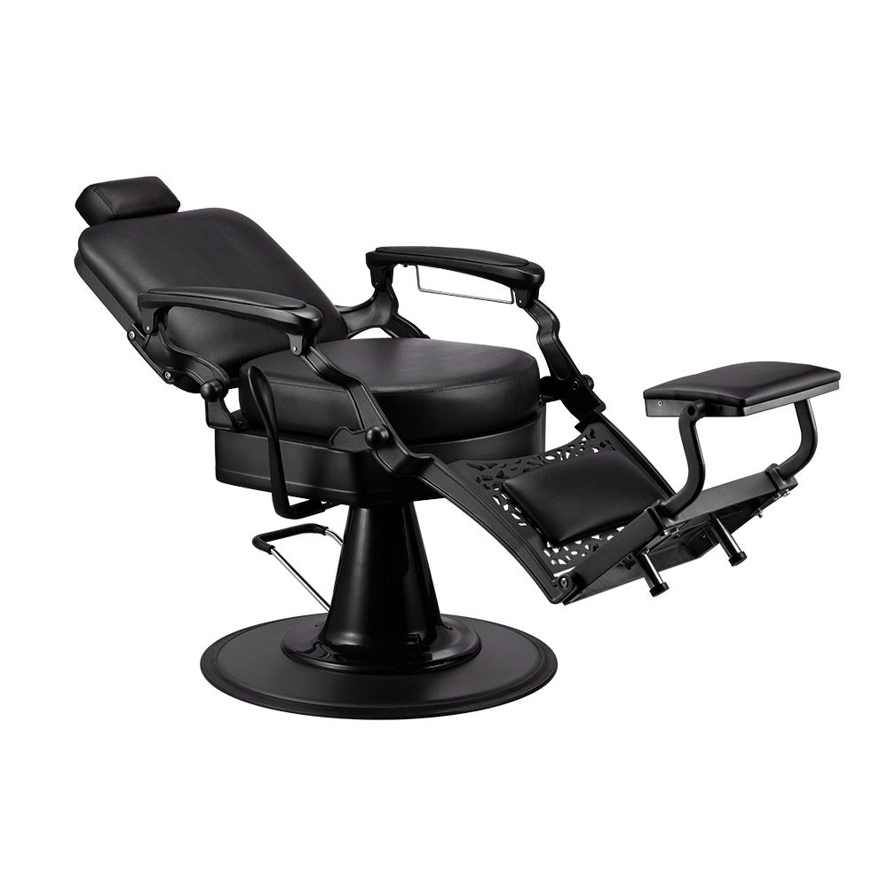 KARMA NOOSA BARBER CHAIR BLACK & BLACK