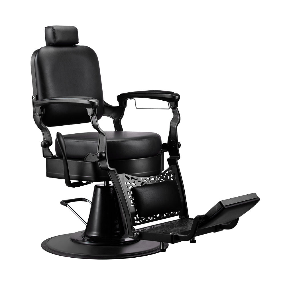 KARMA NOOSA BARBER CHAIR BLACK & BLACK