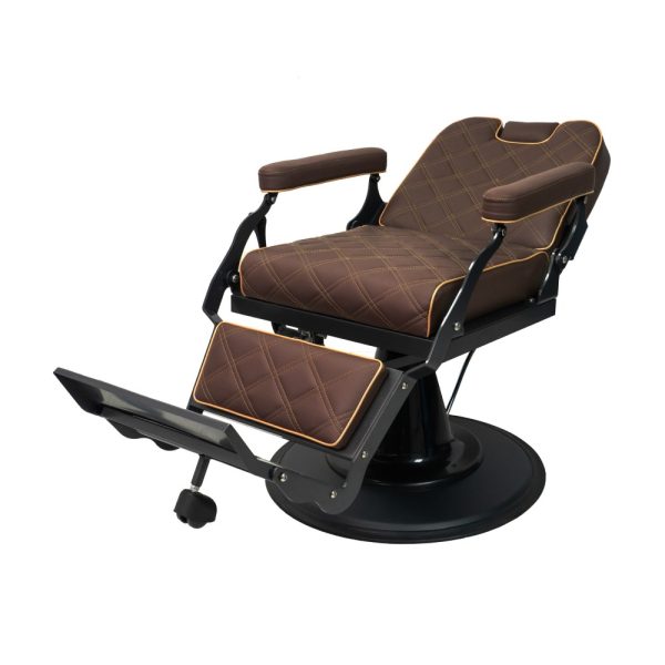 KARMA PADDINGTON BARBER CHAIR BLACK & BLACK (ASSTD COLOURS)