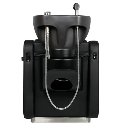 Karma Ballarat Basin Unit with Air Massage Black with Matte Black Basin