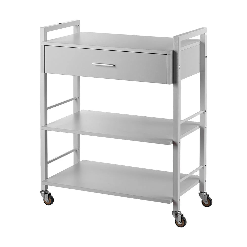 KARMA DRIVER BEAUTY TROLLEY SHELF 2PC for Professional Salons, Barbers and Tattoo Studios