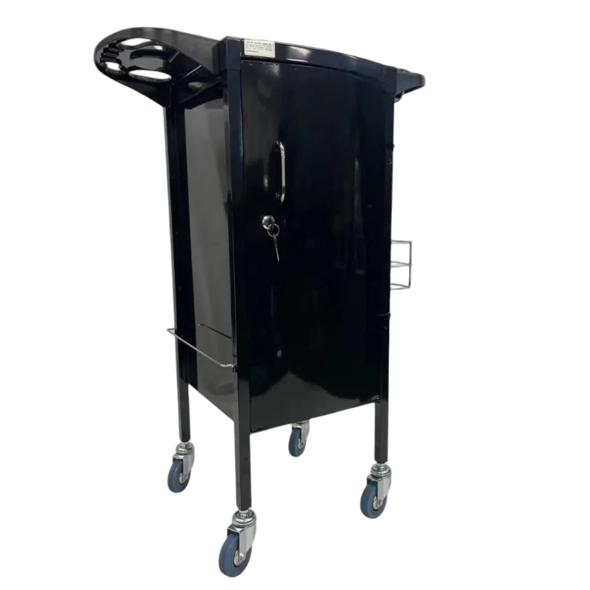 KARMA FLORINA 6 TIER LOCKABLE HAIR SALON TROLLEY FULLY ASSEMBLED 080701 for Professional Salons, Barbers and Tattoo Studios