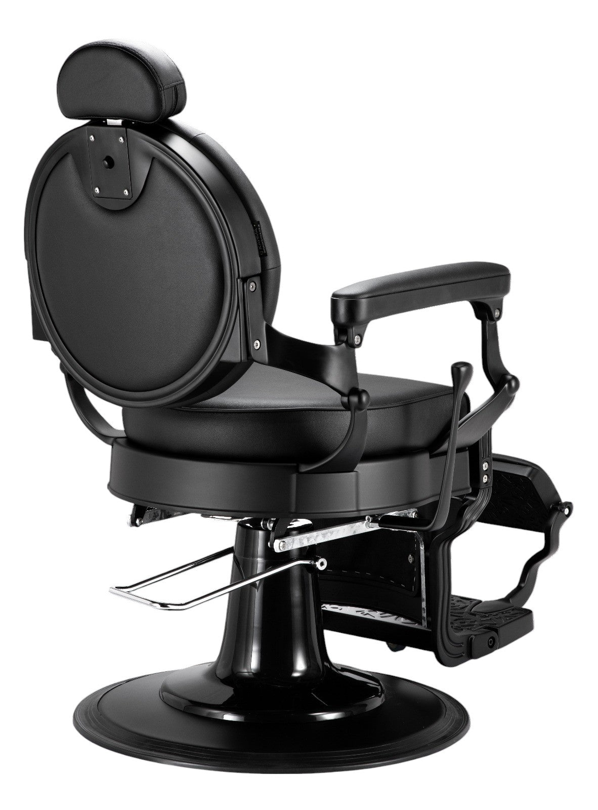 KARMA MACKAY BARBER CHAIR BLACK & BLACK