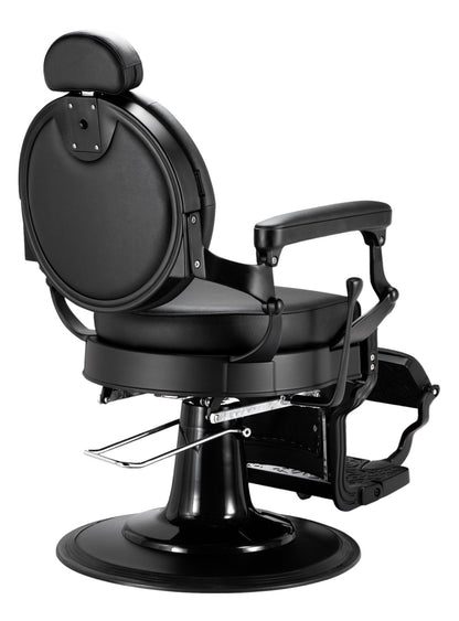 KARMA MACKAY BARBER CHAIR BLACK & BLACK