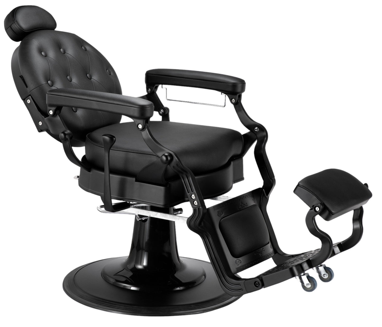 KARMA MACKAY BARBER CHAIR BLACK & BLACK