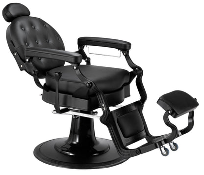 KARMA MACKAY BARBER CHAIR BLACK & BLACK