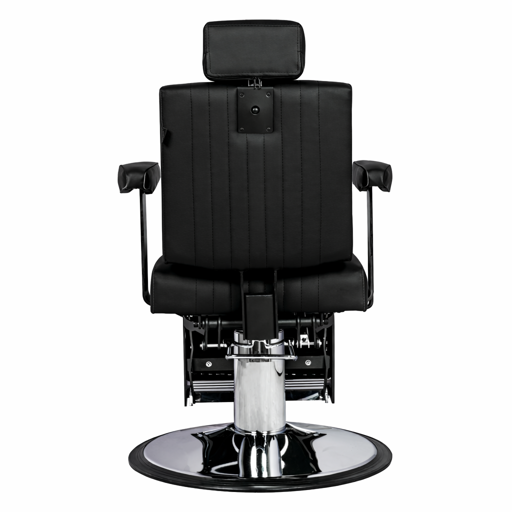 Karma Nerang Barber Chair Black & Chrome
