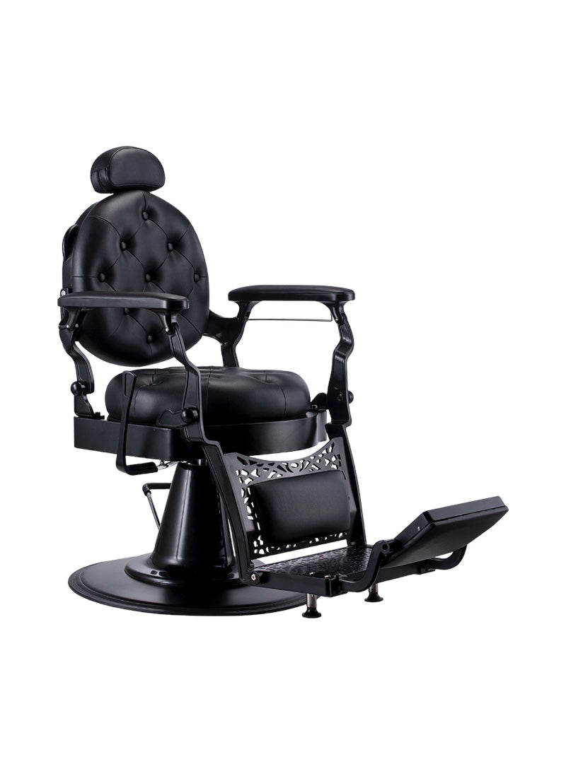 KARMA GOLD COAST BARBER CHAIR BLACK & CHROME