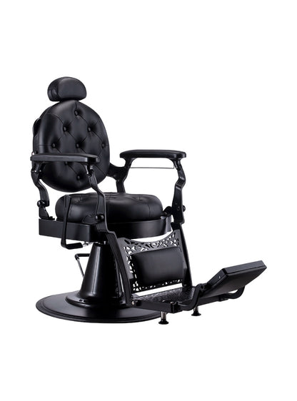 KARMA GOLD COAST BARBER CHAIR BLACK & CHROME