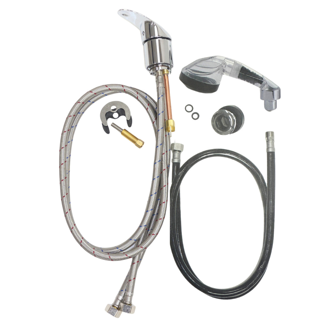 Rapid Rinse Mixer Set Chrome Australian Approved