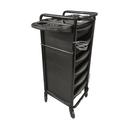 Karma Darwin Full Metal 6 Tier Super Heavy Duty Trolley - Fully Assembled