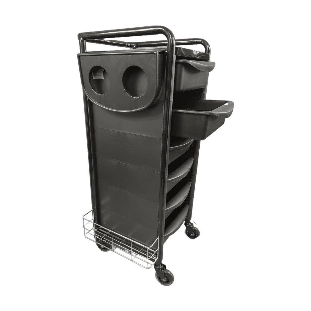 Karma Darwin Full Metal 6 Tier Super Heavy Duty Trolley - Fully Assembled