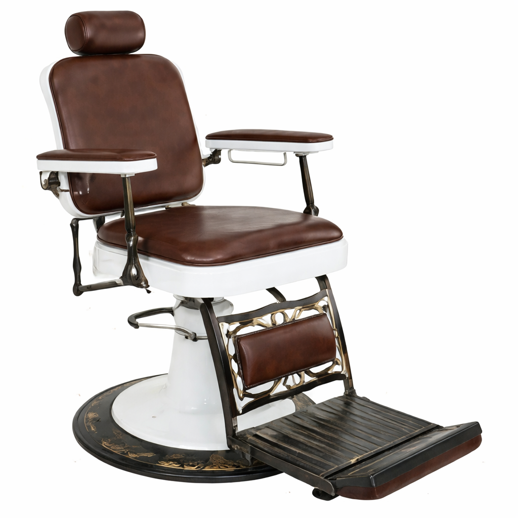 Chicago Barber Chair - Brown