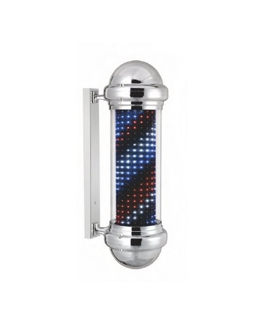 Karma Barber Pole #8 Chrome LED