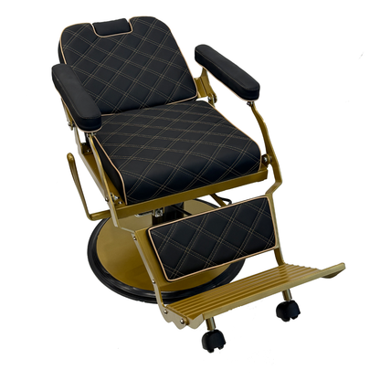 KARMA PADDINGTON BARBER CHAIR BLACK & GOLD