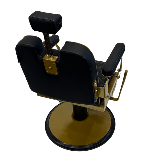 KARMA PADDINGTON BARBER CHAIR BLACK & GOLD