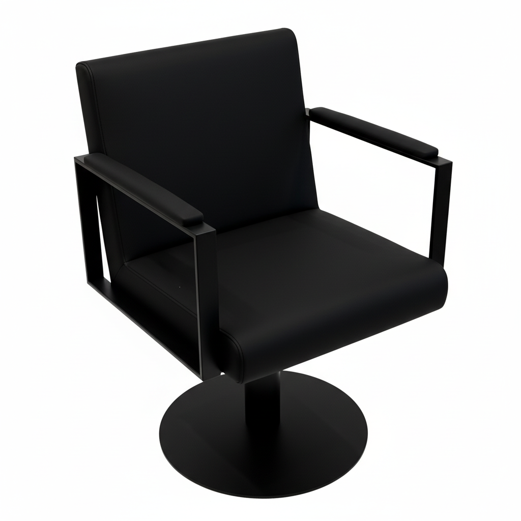 Black Chair - Front Three-Quarter (Resized)
