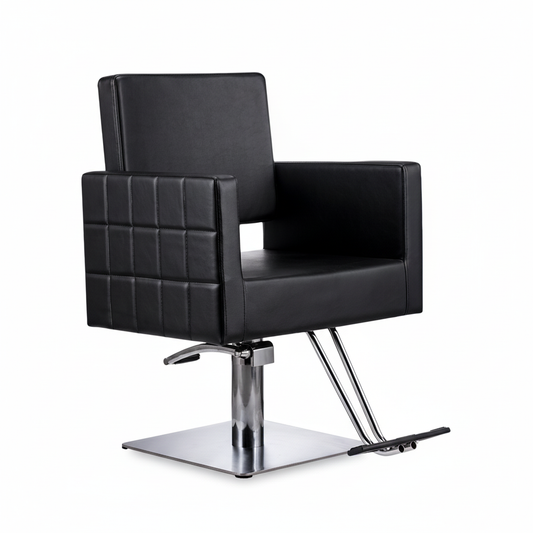 Black salon chair - 1:1