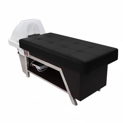 Cleaned-up black spa bed product image
