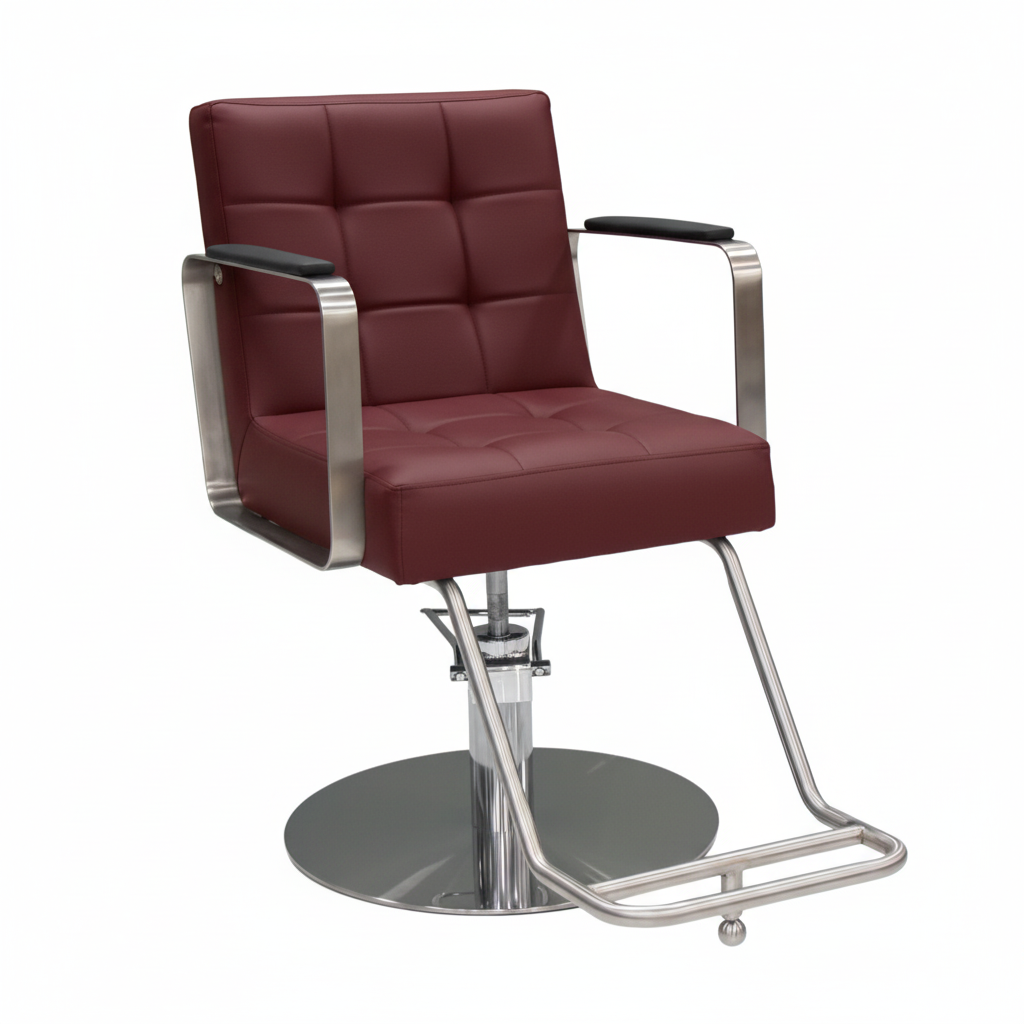 Dark Red Styling Chair